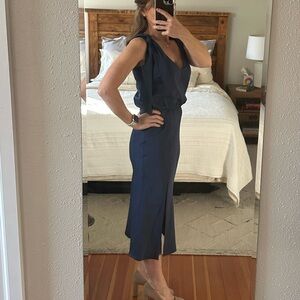 Evereve Navy Midi Dress